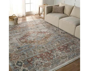 Lark LAR01 Red/Blue Rug