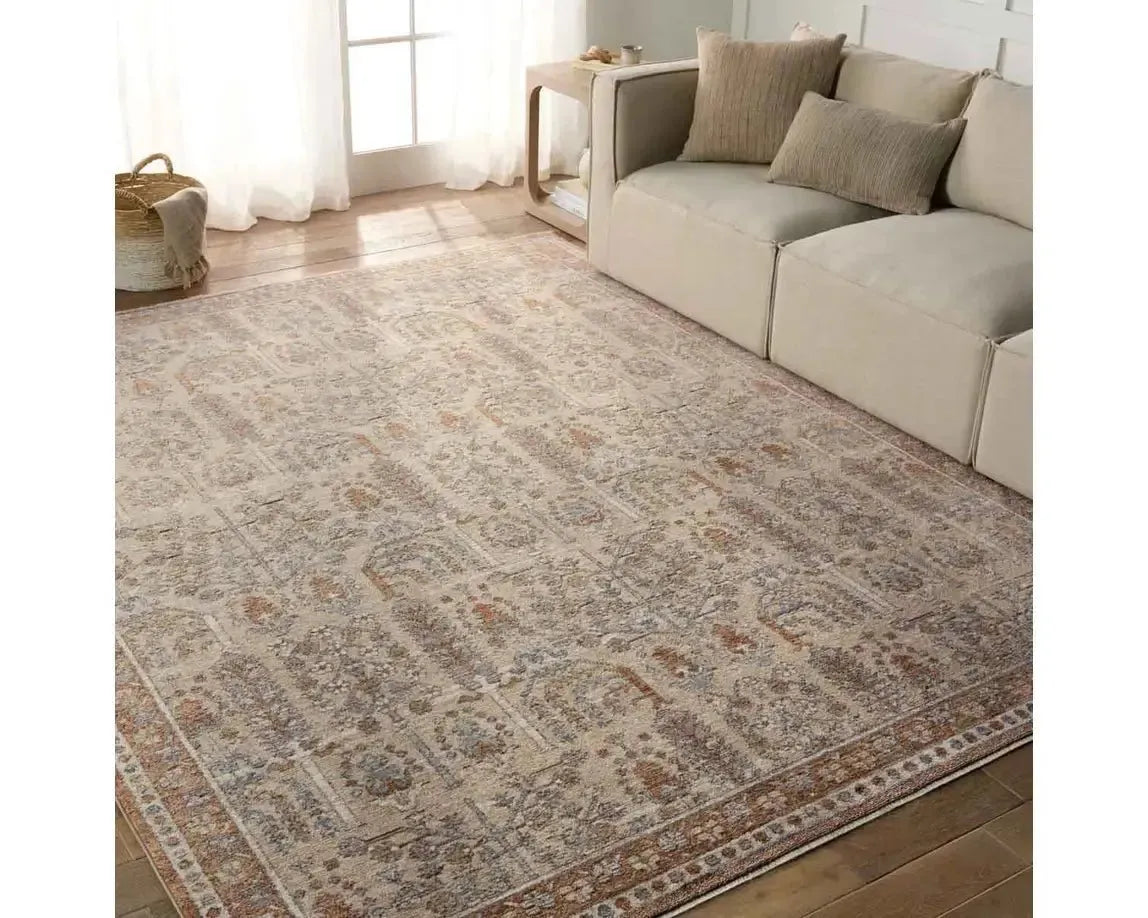 Lark LAR05 Taupe/Cream Rug