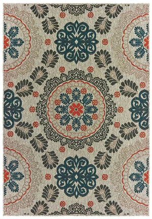 Latitude 1903W Grey Blue Rug