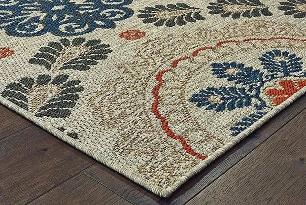 Latitude 1903W Grey Blue Rug