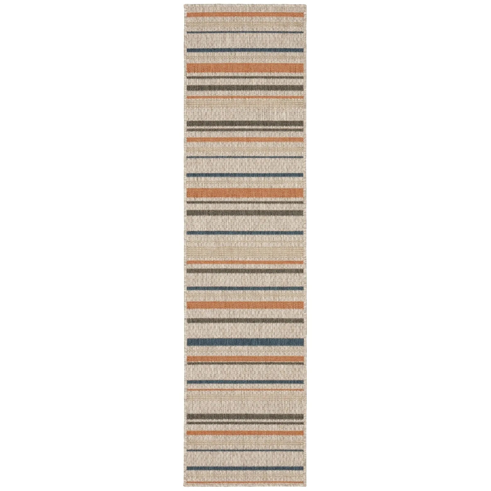 Latitude 602W Grey/Blue Rug