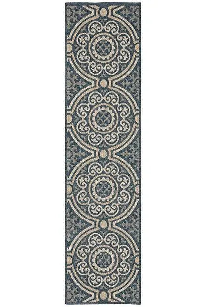 Latitude 609B Blue Grey Rug