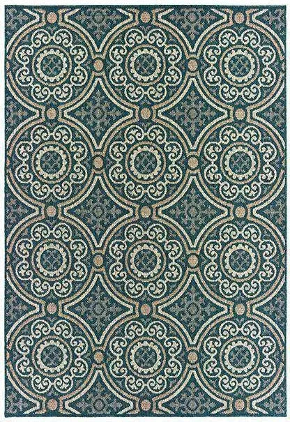 Latitude 609B Blue Grey Rug
