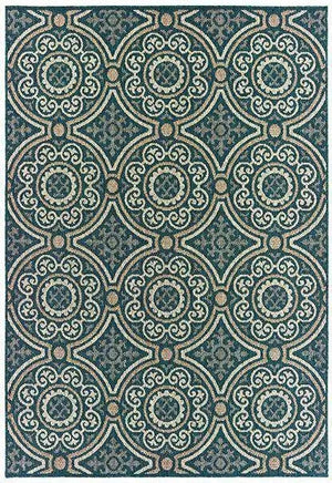 Latitude 609B Blue Grey Rug