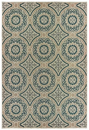 Latitude 609X Grey Blue Rug