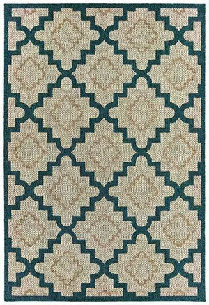 Latitude 804I Grey Blue Rug