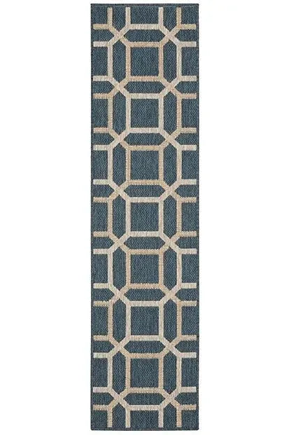 Latitude 806B Blue Grey Rug
