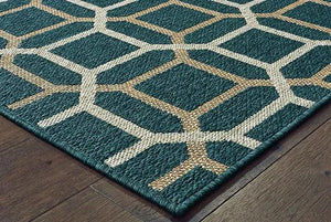 Latitude 806B Blue Grey Rug