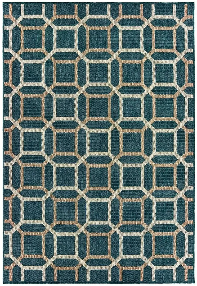 Latitude 806B Blue Grey Rug