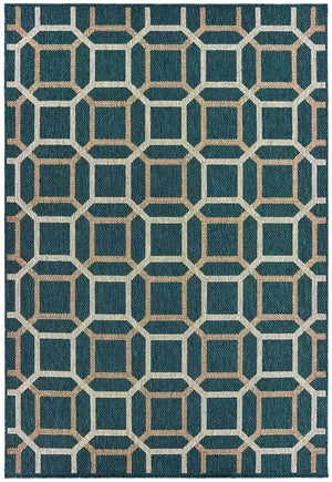 Latitude 806B Blue Grey Rug