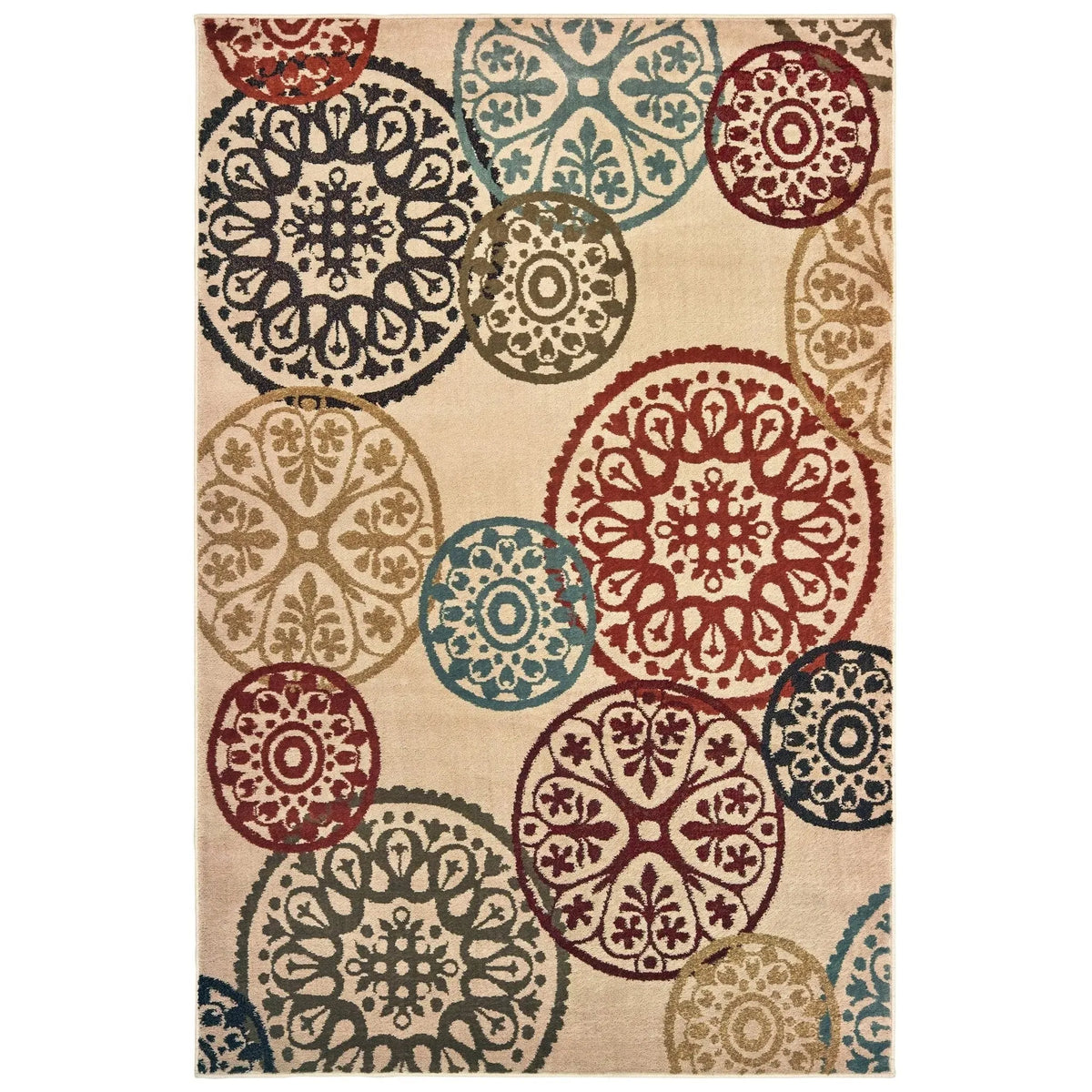 Laurel 2733H Beige/Multi Rug