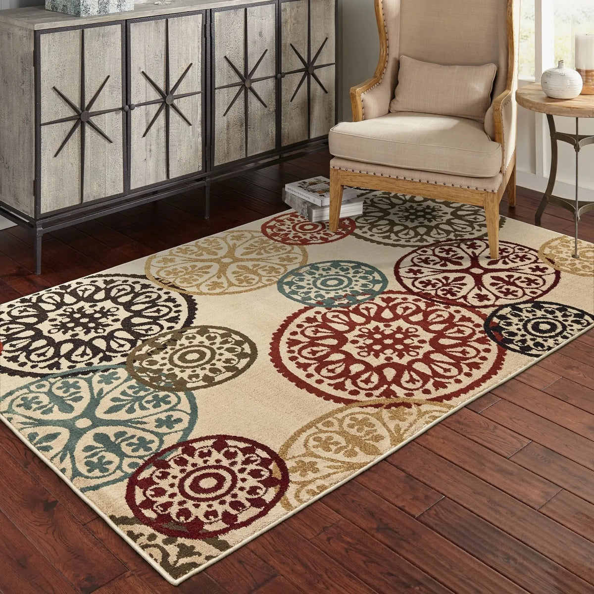 Laurel 2733H Beige/Multi Rug