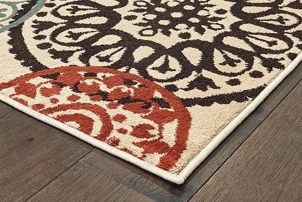 Laurel 2733H Beige/Multi Rug