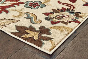 Laurel 3357M Ivory/Multi Rug