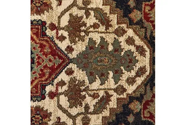 Laurel 5100C Black/Multi Rug