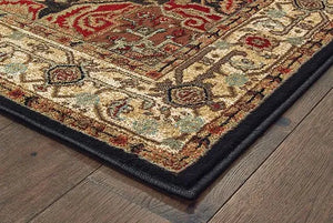 Laurel 5100C Black/Multi Rug