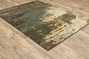 Laurel 6365G Brown/Blue Rug