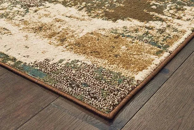 Laurel 6365G Brown/Blue Rug