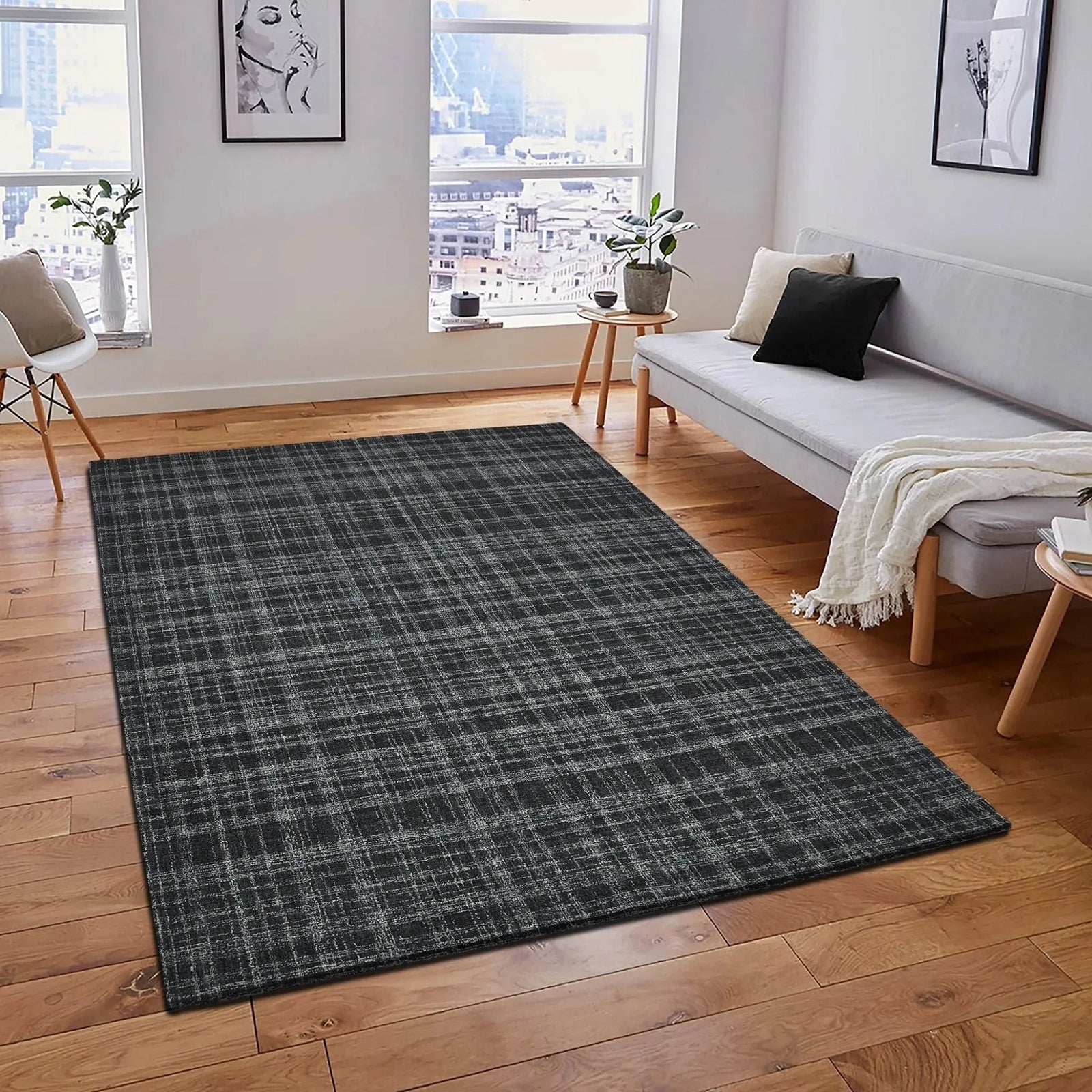 Laurel LAU-12 Charcoal Rug