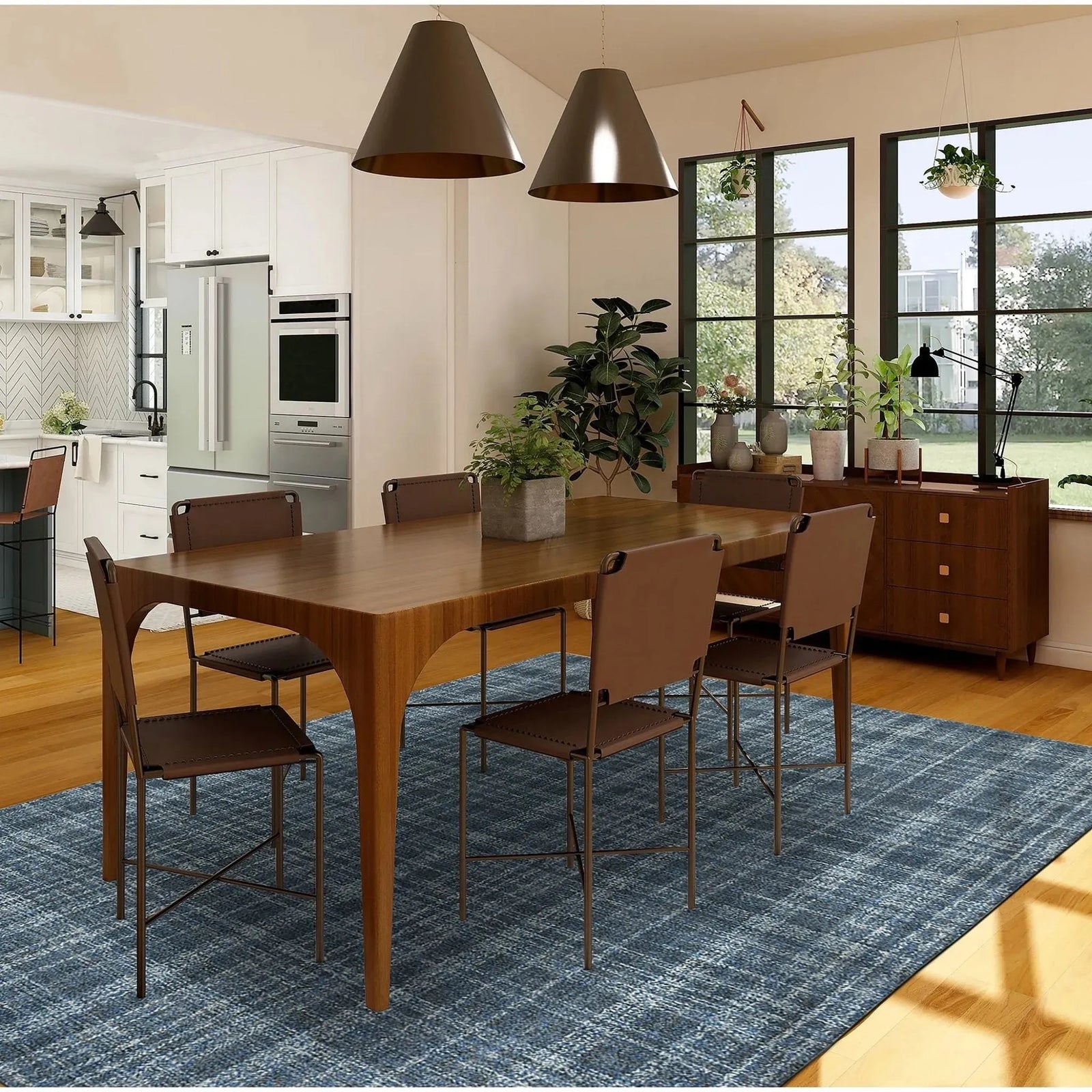 Laurel LAU-2 Turquoise Rug