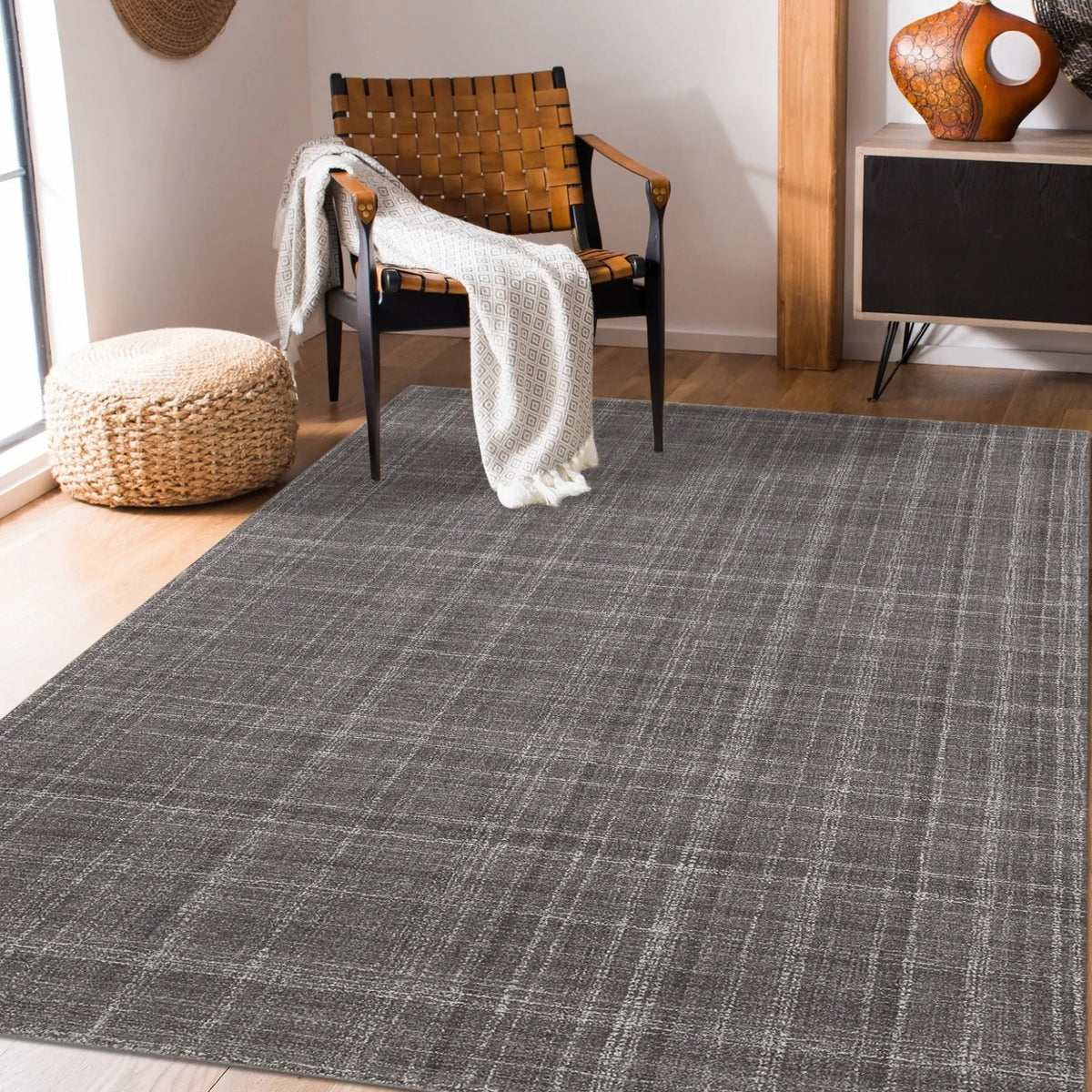 Laurel LAU-5 Graphite Rug