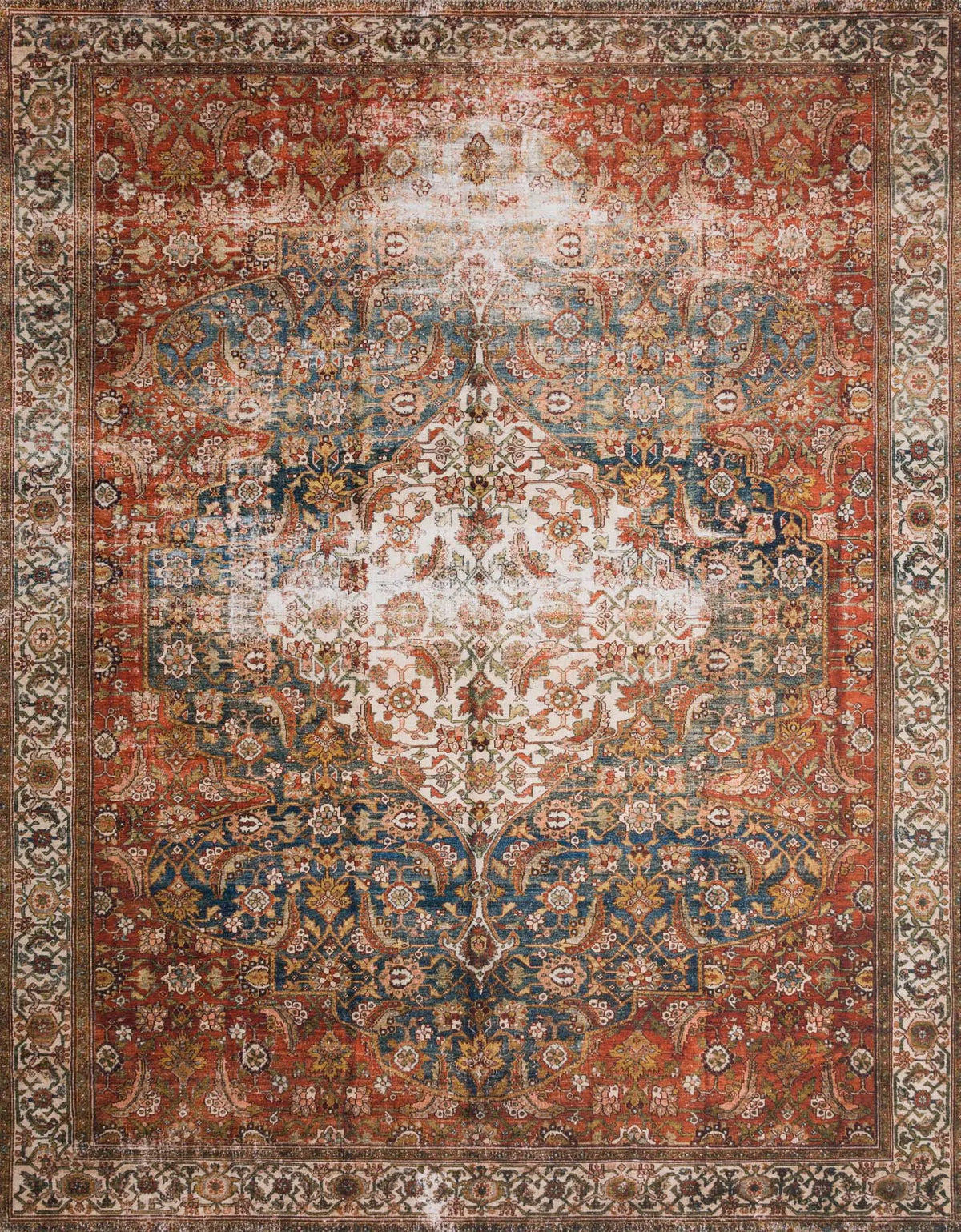 Layla LAY-05 Ocean/Multi Rug