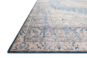 Layla LAY-07 Blue/Tangerine Rug