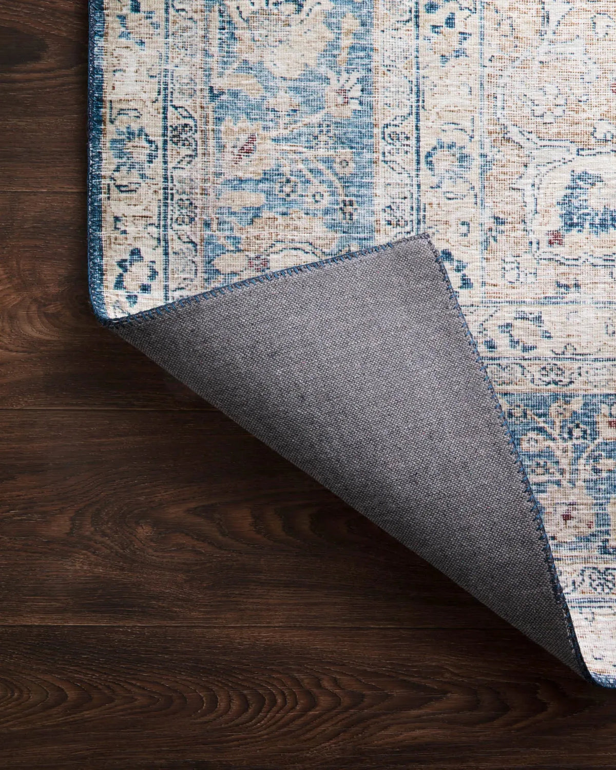 Layla LAY-07 Blue/Tangerine Rug