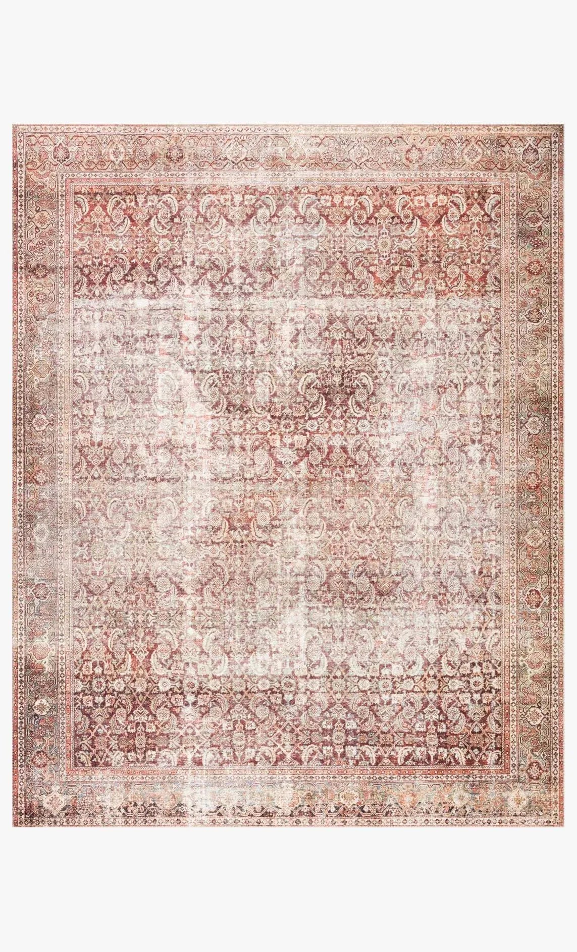 Layla Lay-11 Cinnamon/Sage Rug