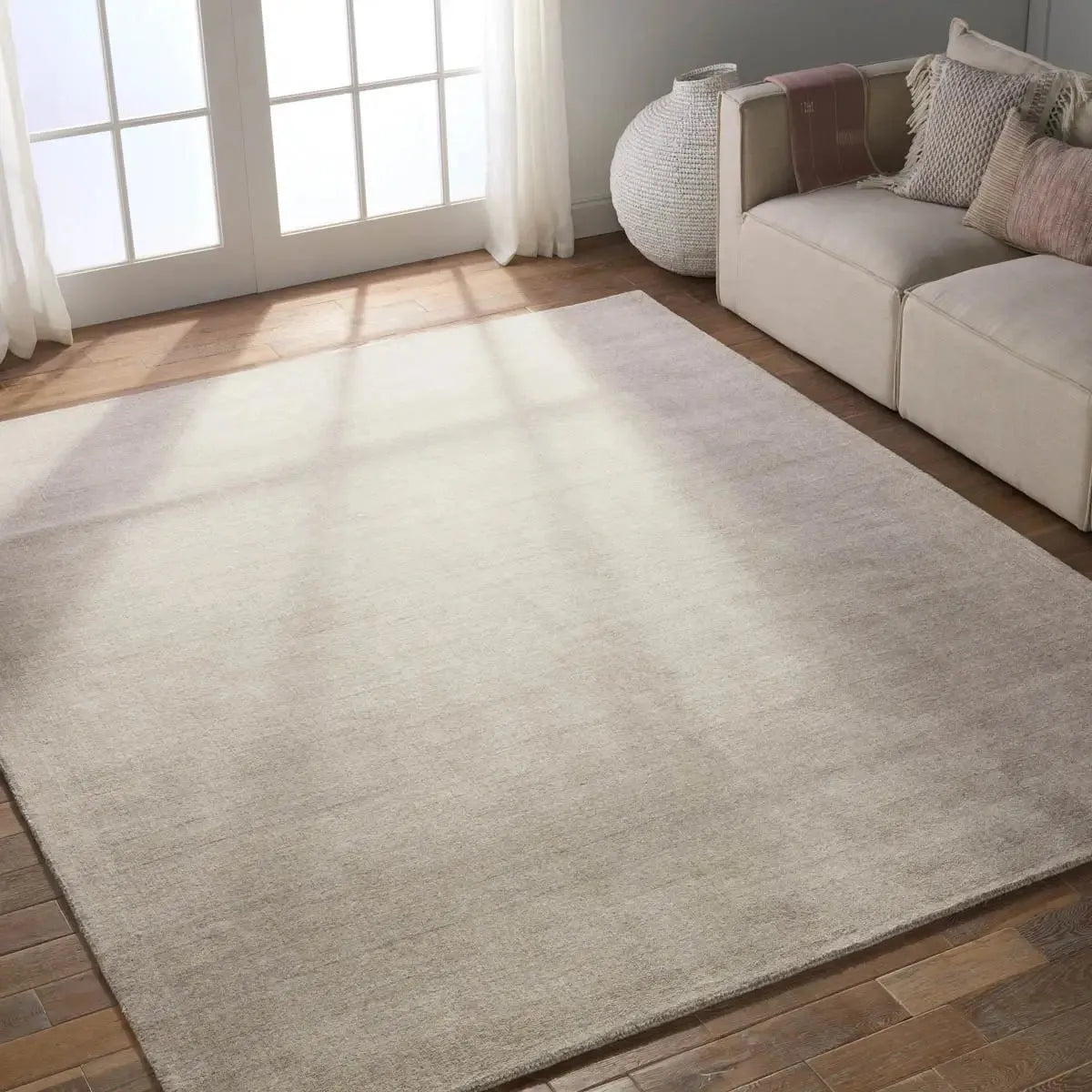 Lefka LEF01 Oplyse Gray / Silver Rug
