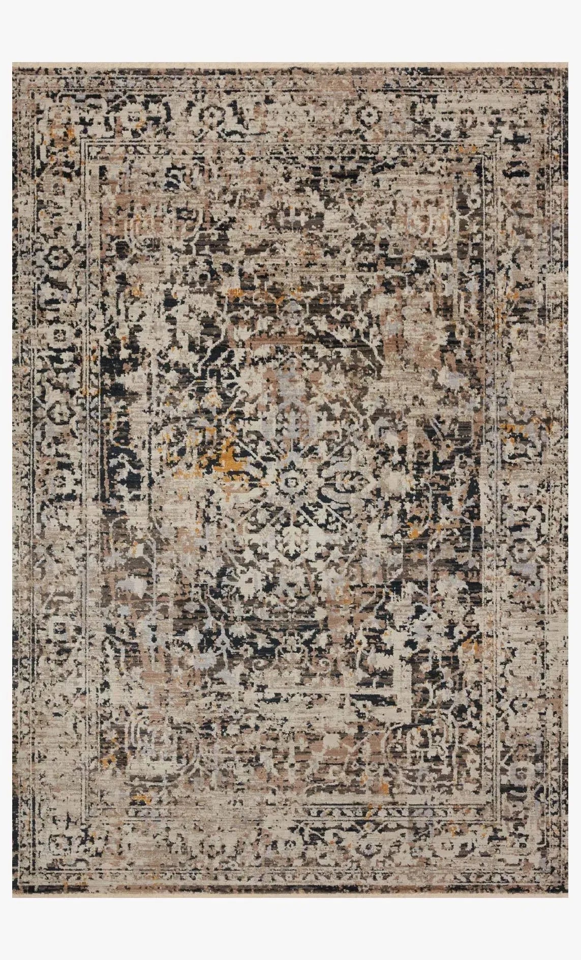 Leigh Lei-03 Charcoal/Taupe Rug