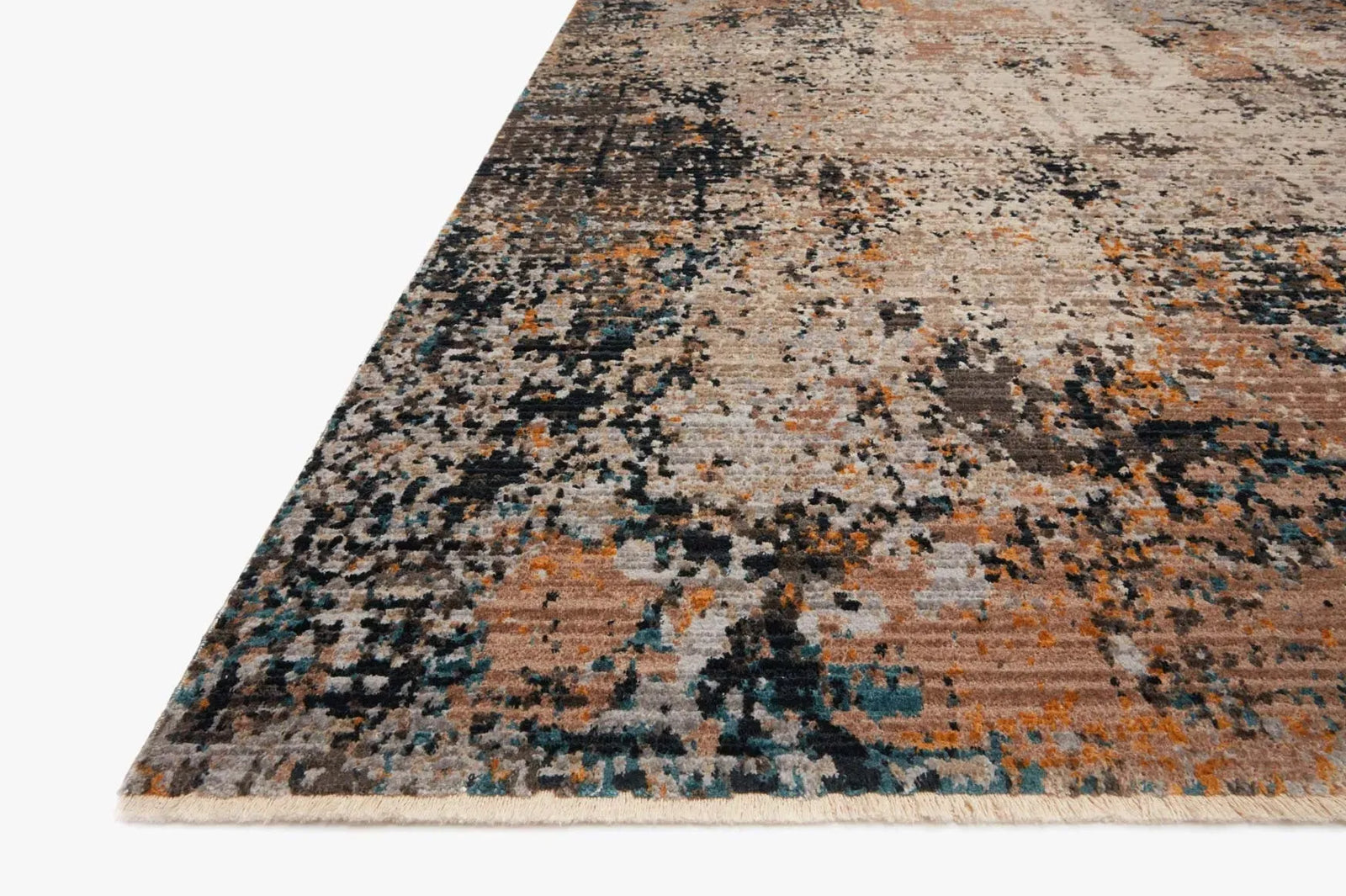 Leigh Lei-04 Silver/Multi Rug