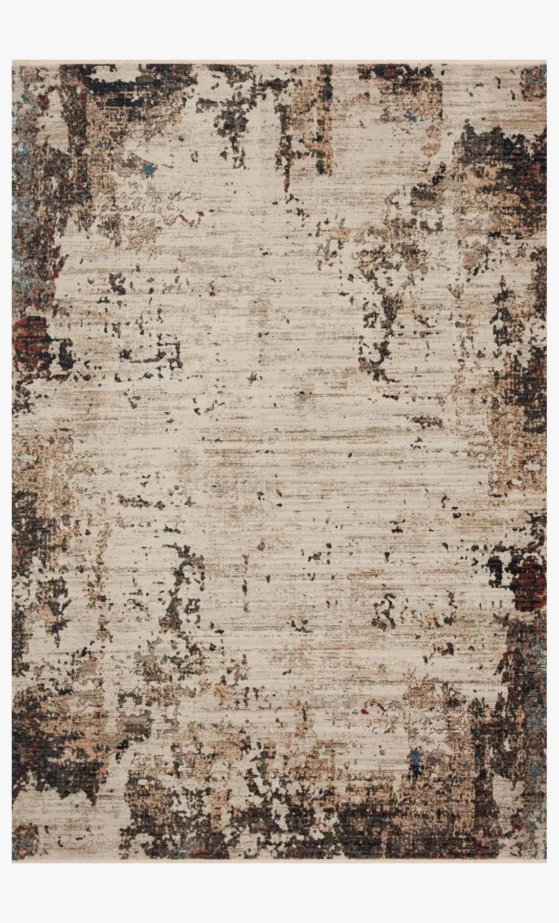 Leigh Lei-05 Ivory/Charcoal Rug