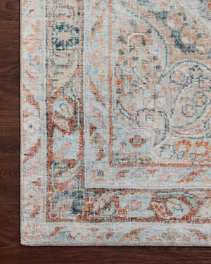 Lenna By Magnolia Home Lea-02 Ocean/Apricot Rug