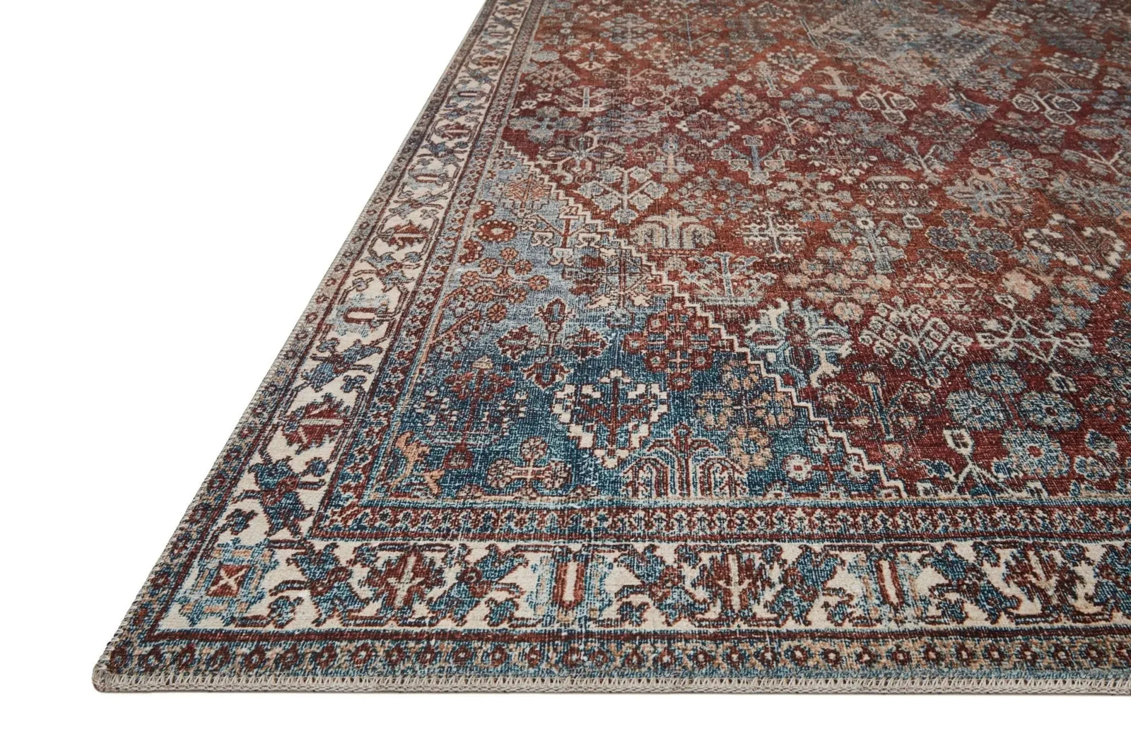 Lenna By Magnolia Home Lea-04 Brick/Sky Rug