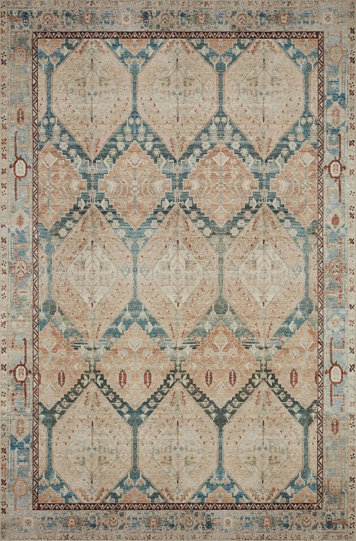 Lenna By Magnolia Home Lea-05 Denim/Sand Rug