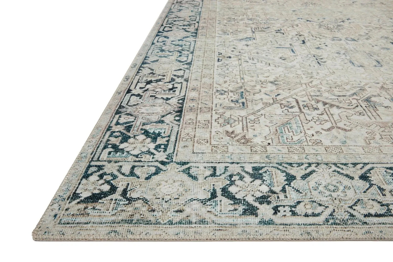 Lenna By Magnolia Home Lea-06 Natural/Denim Rug