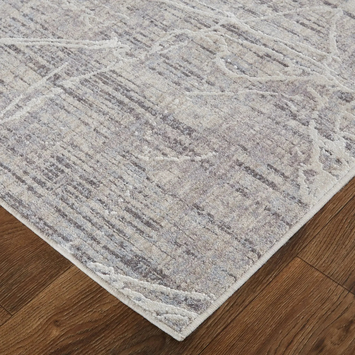 Lennon LEN39FZF Taupe/Grey Rug