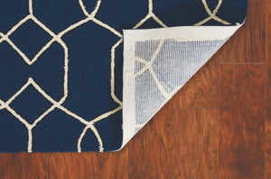 Libby Langdon Hamptons 5230 Groovy Gate Navy Rug