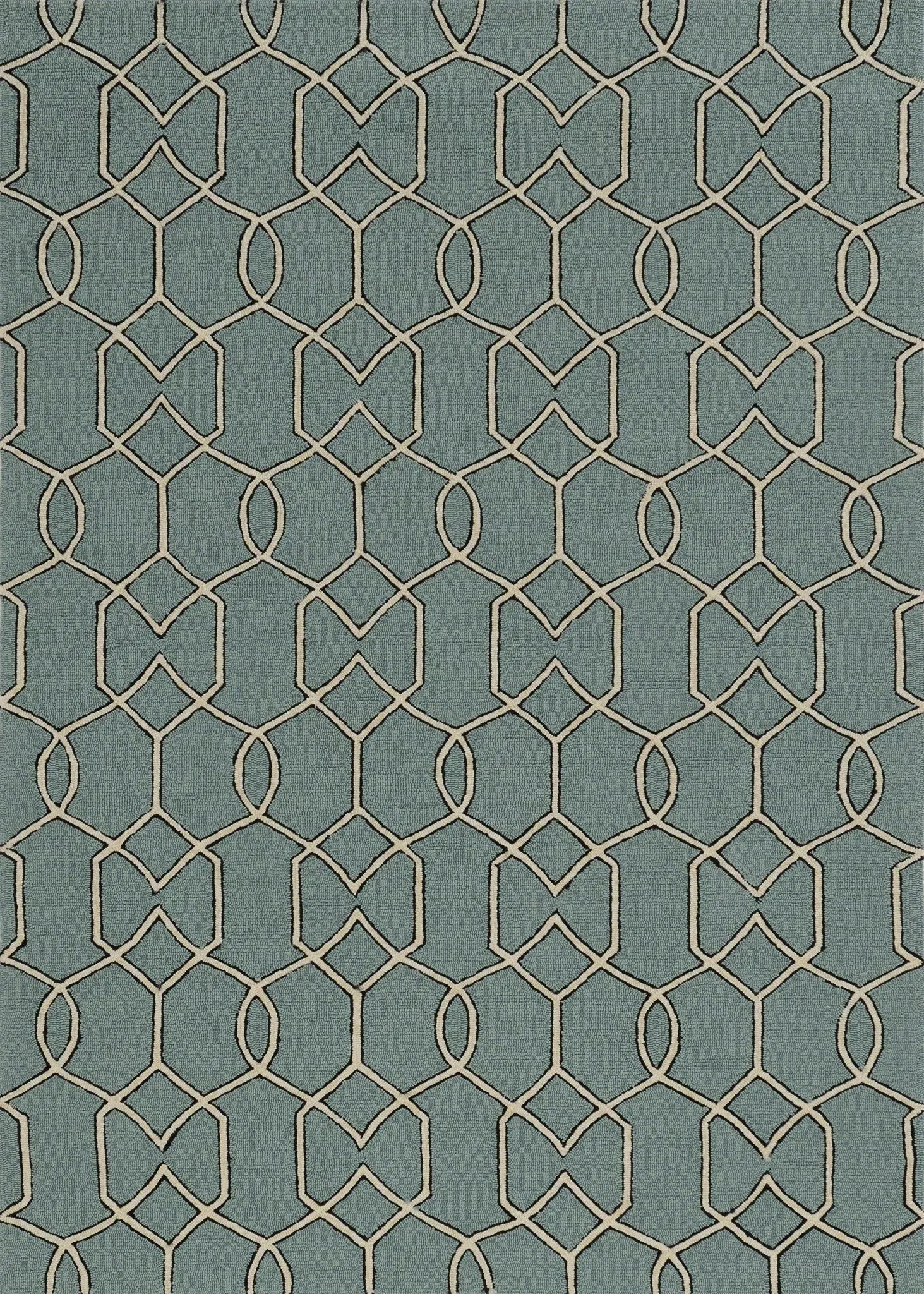 Libby Langdon Hamptons 5232 Groovy Gate Spa Rug