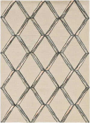 Libby Langdon Upton 4307 Mod Scape Putty/Slate Rug