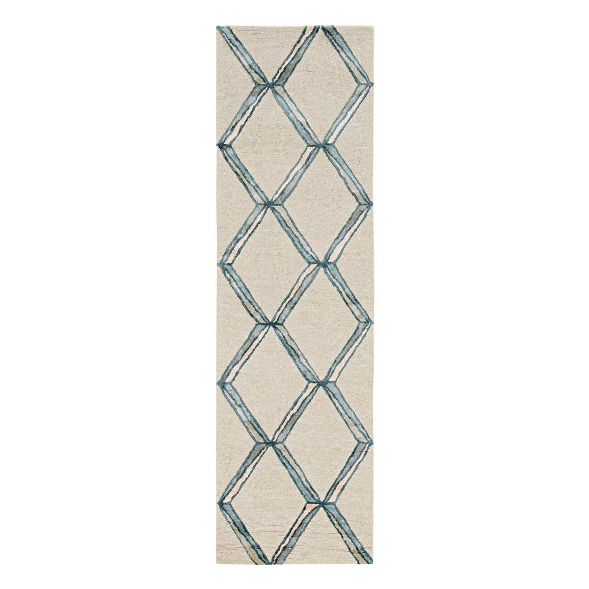 Libby Langdon Upton 4307 Mod Scape Putty/Slate Rug