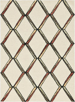 Libby Langdon Upton 4309 Mod Scape Cream/Gold Rug