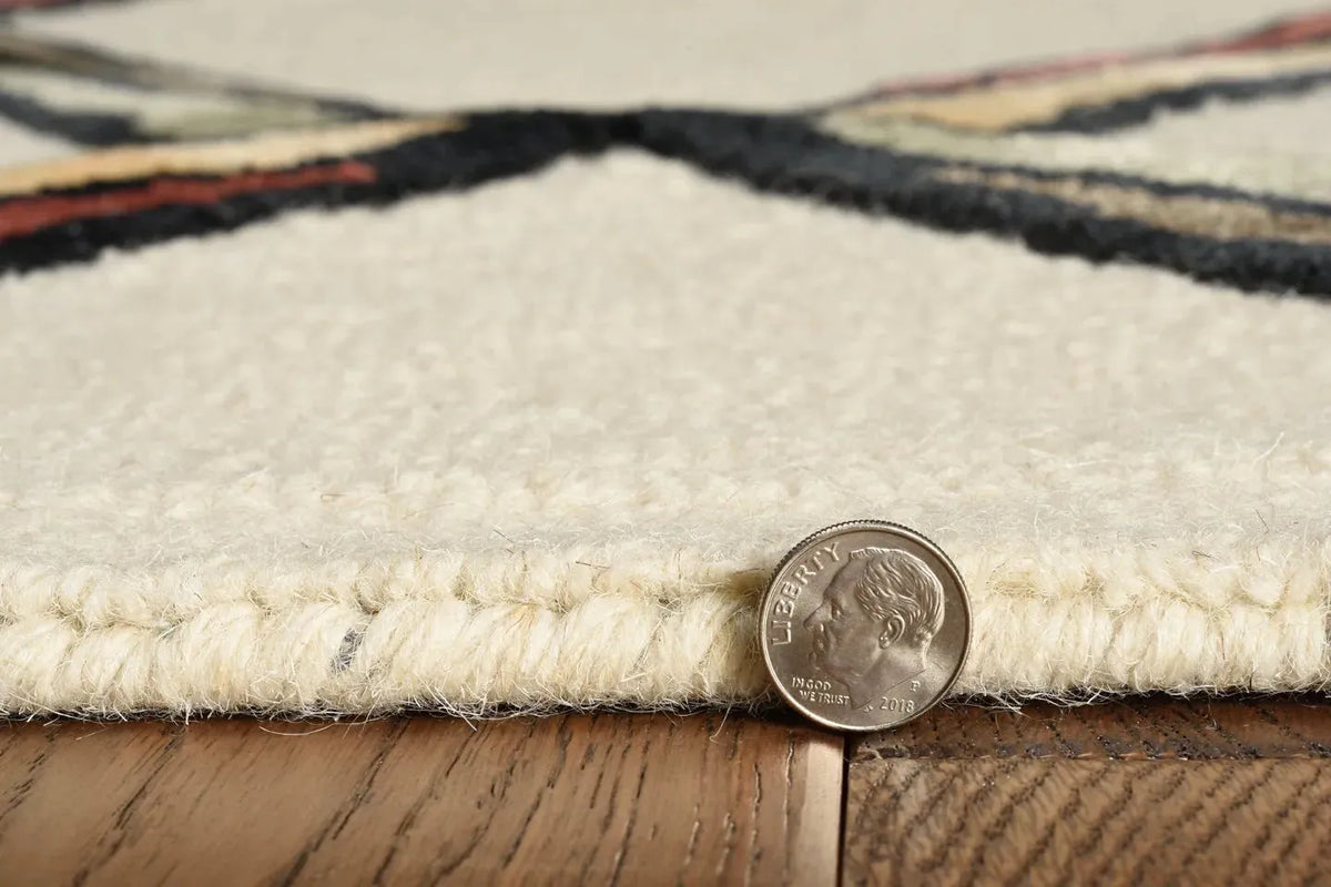 Libby Langdon Upton 4309 Mod Scape Cream/Gold Rug