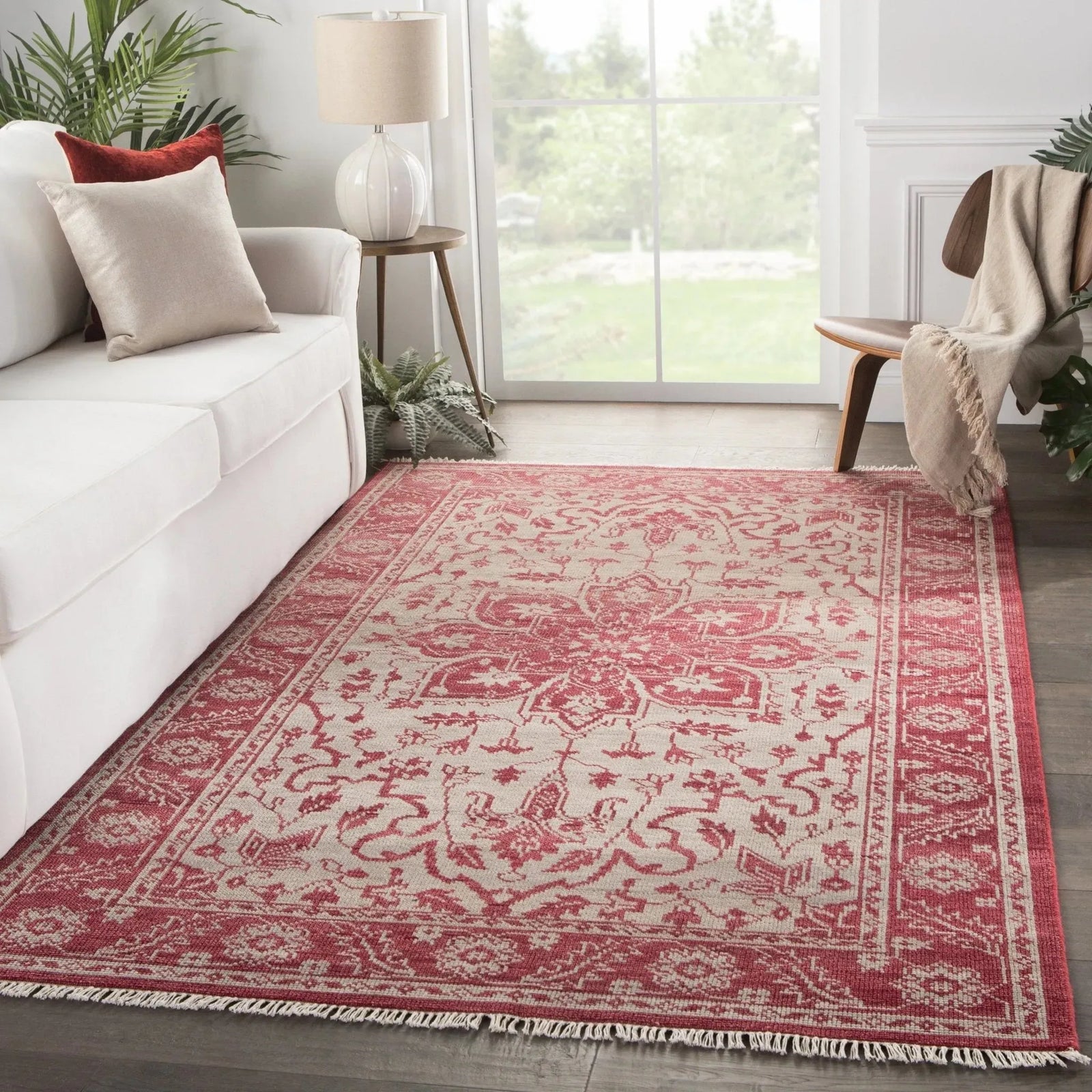 Liberty LIB08 Abington Red/Beige Rug