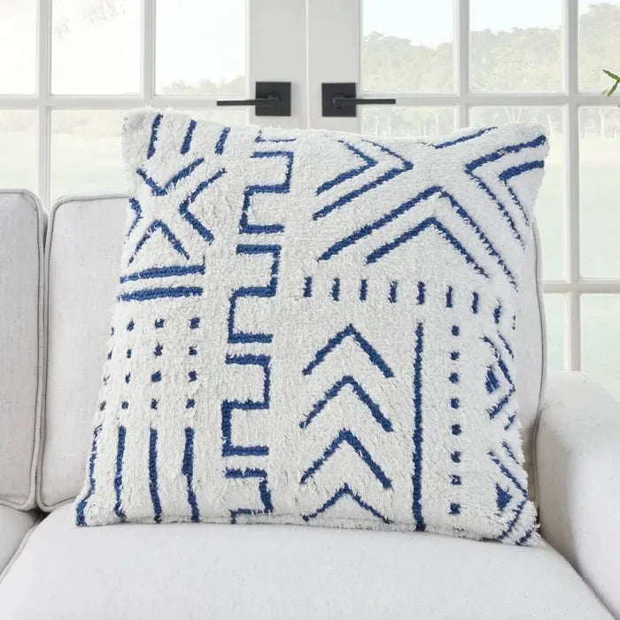 Lifestyle AA016 Blue Ink Pillow
