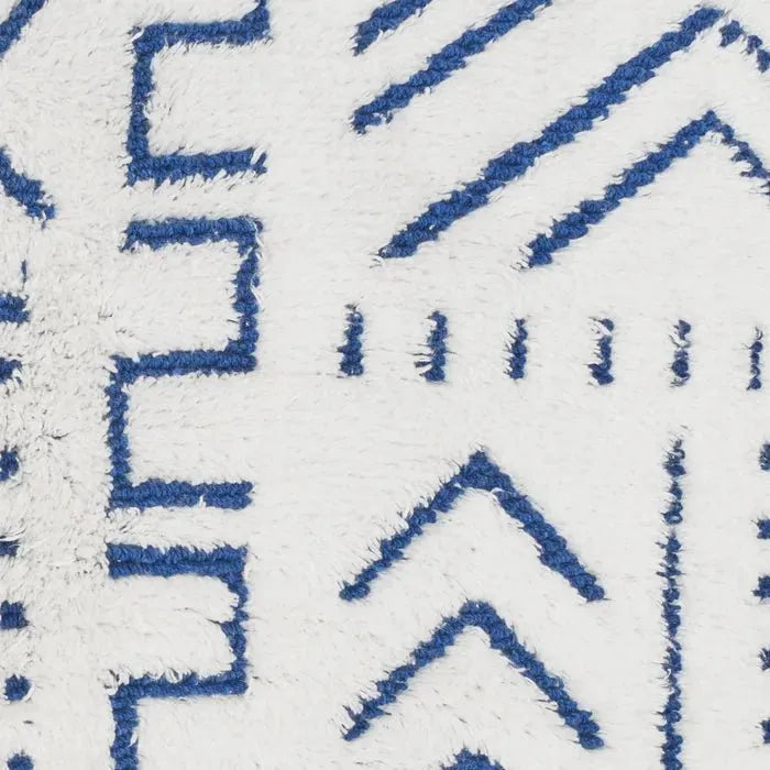 Lifestyle AA016 Blue Ink Pillow