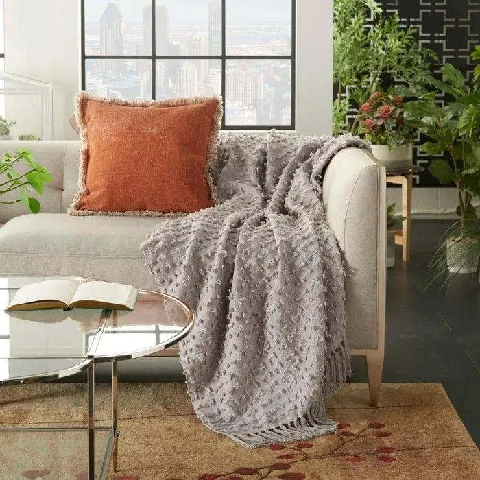Lifestyle GT037 Khaki Throw Blanket