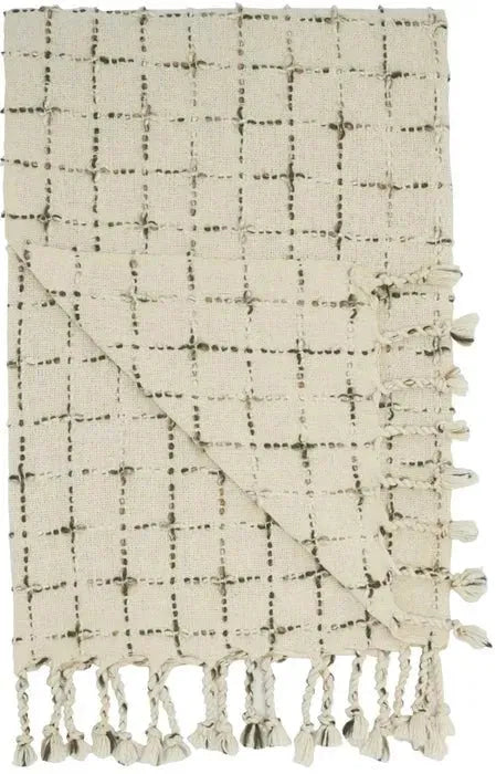 Lifestyle GT119 Natural Throw Blanket