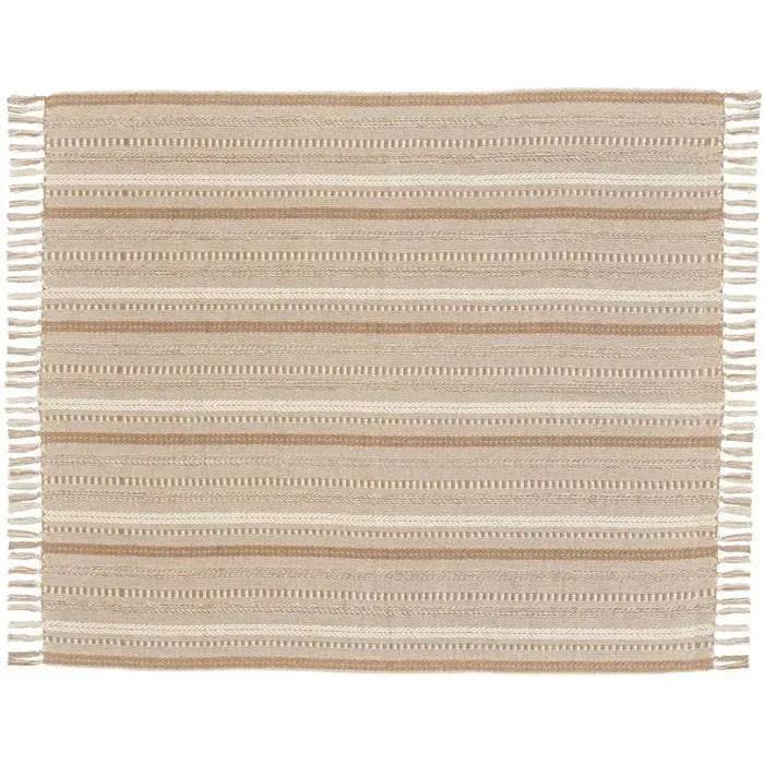 Lifestyle RJ204 Beige Throw Blanket
